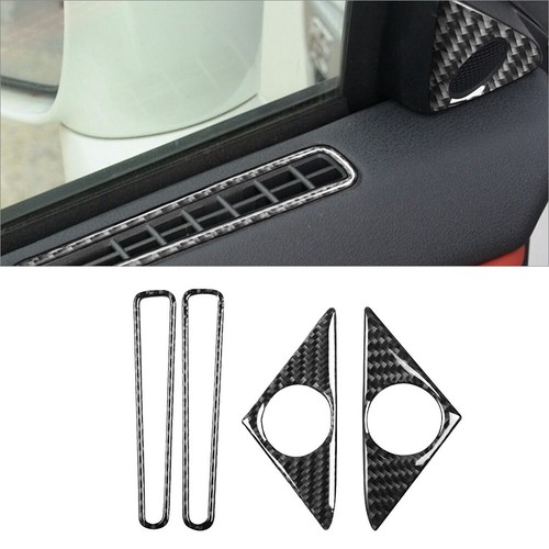 4pcs carbon fiber - carbon, door