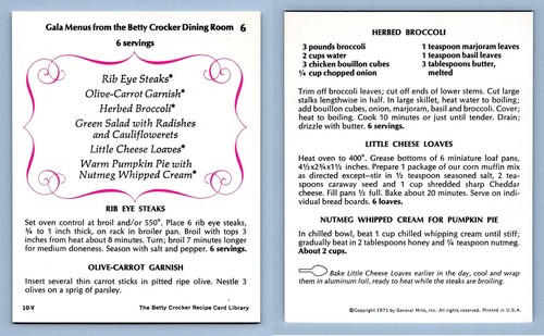 Rib eye steaks gala - rib,