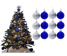 24 Christmas Baubles, Xmas Tree Baubles, Xmas Tree Ornaments, Xmas Decoration