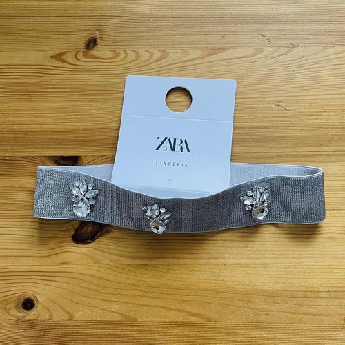 Zara silver headband with - zara,