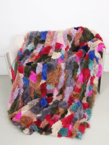 Real sheepskin blanket fur
