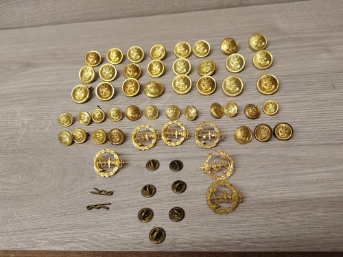 Naval buttons various - ,