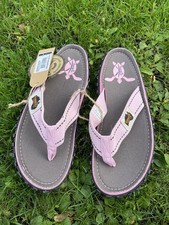 Gumbies Islander Flip Flops Size 7 Uk sea turtle pink   , Others Available new 
