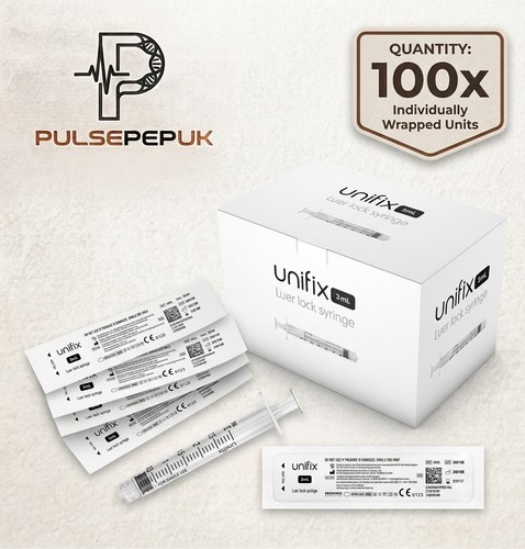 100 pack 3ml - pack, luer