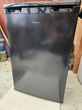 Statesman R155B Black Under Counter Fridge With Ice Box