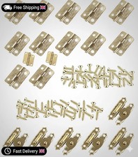12pcs antique small hinges - antique,