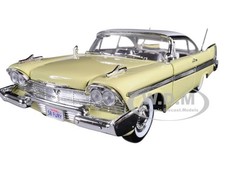 1958 PLYMOUTH FURY YELLOW 1/18