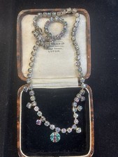 Vintage Art Deco Iris Glass