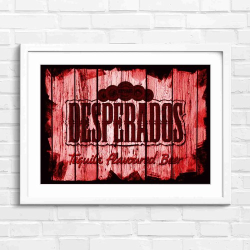 Bold desperados logo text - desperados,