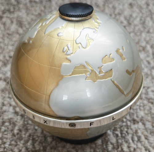 Vintage space age globe - age,