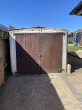 Concrete sectional garage - , for