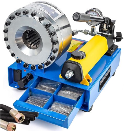 Manual hydraulic hose crimping - hose,
