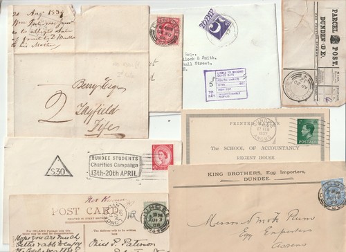 1839 1973 dundee - dundee, postal