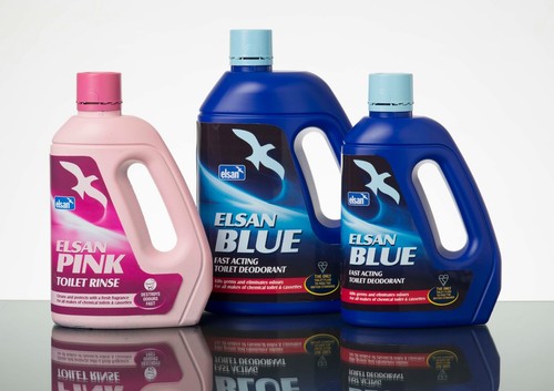 Elsan blue pink toilet - elsan, or