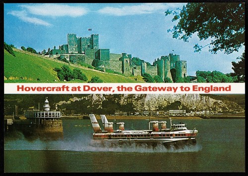 Hovercraft dover the - at,