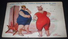 FRED SPURGIN Comic SEASIDE FAT