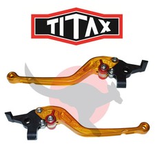 Levers Brake Adjustable Gold [ TITAX ] Yamaha T-Max 500 (2008-2011) / 530 (