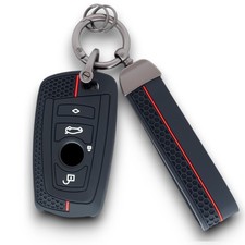 Key Cover Case Fob Black For