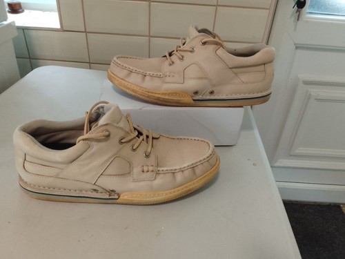 Rockport men cream leather - rockport, men's