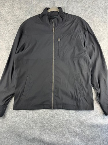 Orvis jacket black nylon front - jacket,