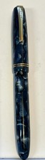 Vintage Burnham Blue Marbled