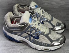 2006 Nike Air Zoom Equalon + White Grey 313828-141  Mens UK 10 Trainers Shoes