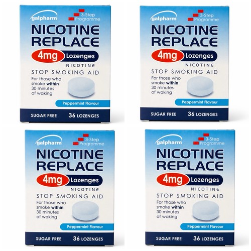 Nicotine replace 4mg sugar - 4mg,