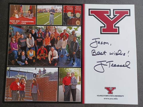 Jim tressel signed - jim, 11"