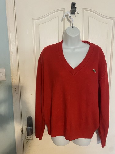 Lacoste red neck - lacoste,
