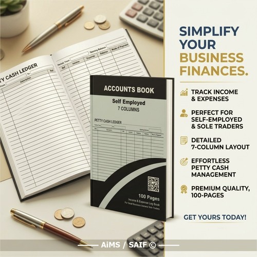Account book column across - account,