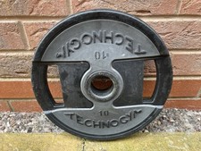 Cast Iron Weight Plate, 2 inch, 1x10 kg