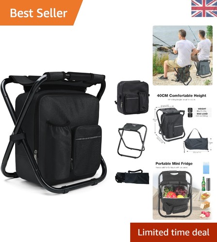Portable fishing stool with - portable,