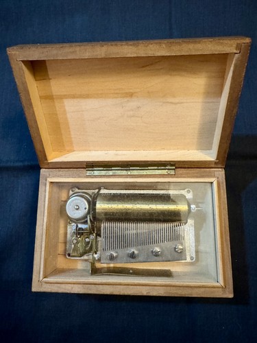 Antique swiss cylinder music - antique,