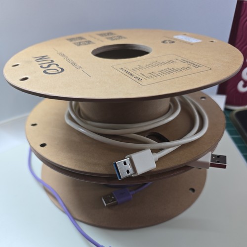 Empty spool cardboard cord - 2,
