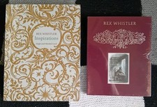 3 x REX WHISTLER Hardback in Slipcase: INSPIRATIONS + ANTHOLOGY MINE New/Sealed
