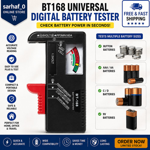 Battery tester checker - battery,