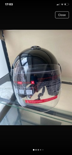 Square jet helmet - "jet, m