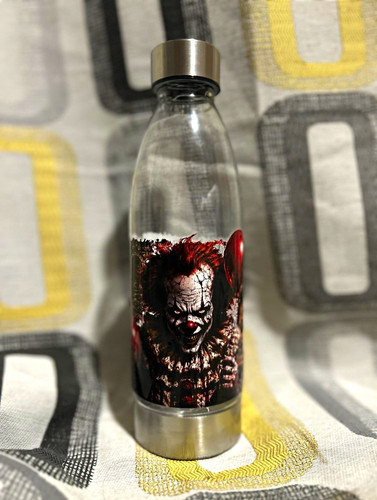 Clear plastic water bottle - plastic,