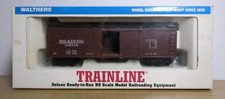 HO Walthers Trainline Freight 40' X-29 Steel Box Car Reading 931-622