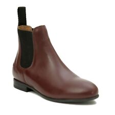 TUFFA JUNIOR LEATHER SHOW BOOT OXBLOOD - UK Sizes 10 & 11