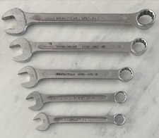 STAHLWILLE Open Box 13 Metric Combination Wrench Set 5 Pcs - 13 14 17 19 & 22mm