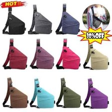 NEW Anti Theft Travel Bag Plus Anti-Theft Bag Slim Sling Bag Cross-Body Bags UK