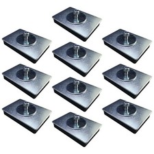 10x strong rubber magnets - rubber,