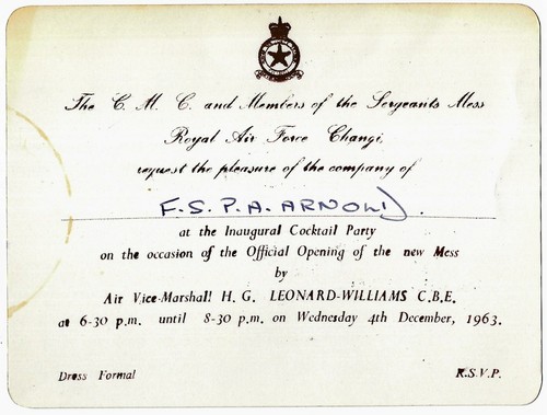 Raf sergeants mess opening - raf,