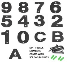 House Door Numbers Front