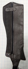 Half Chaps Leather M  Brown