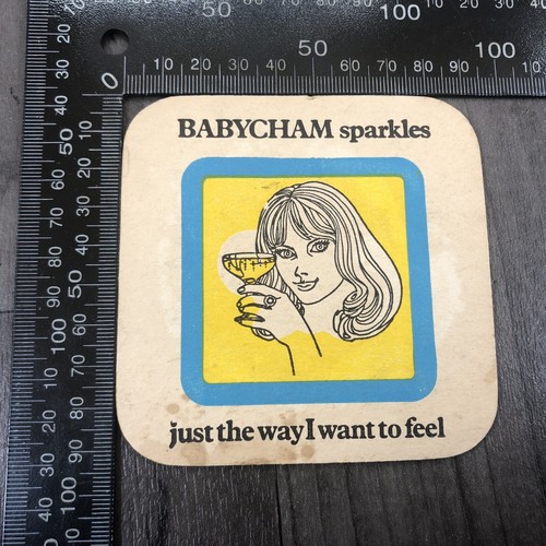 Babycham rare cardboard - rare,