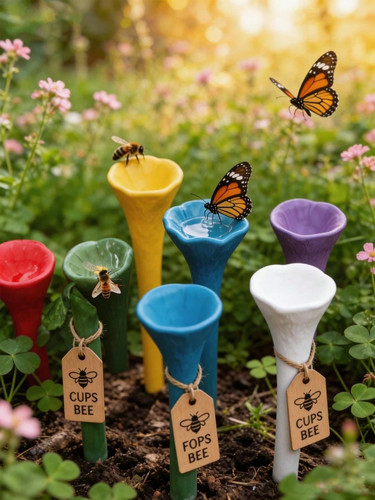 Set bee waterer - bee, watering