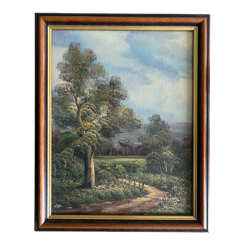 Vintage original oil painting - vintage,