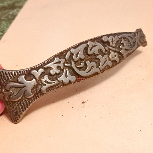 Antique ornate cast iron - ornate,